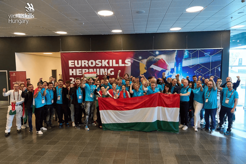 Hatalmas siker a EuroSkills Herning 2025 versenyen!