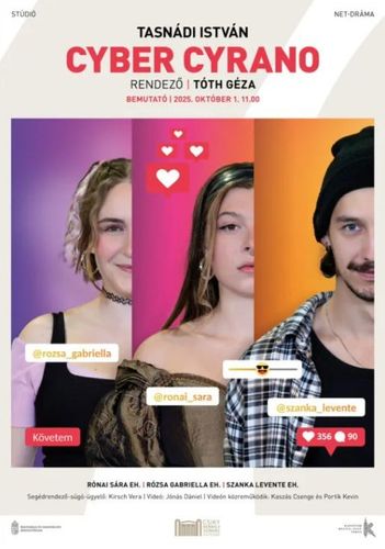 Cyber Cyrano tájelőadás a Rudnayban