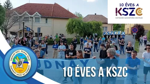 Flashmobot tartottak a Rudnaysok a KSZC 10. évfordulója alkalmából
